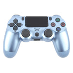 جهاز تحكم ألعاب لاسلكي بتقنية البلوتوث بزر ندفة الثلج لجهاز Sony PS4