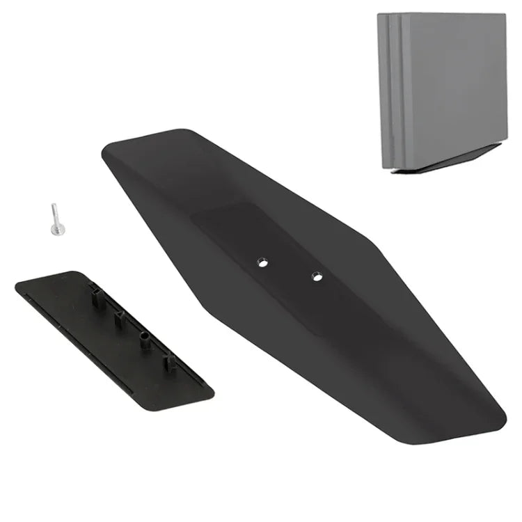 حامل عمودي لجهاز الألعاب 2 في 1 مع مشبك برغي لجهاز PS4 SLIM / PRO، لـ PS4 SLIM / PRO