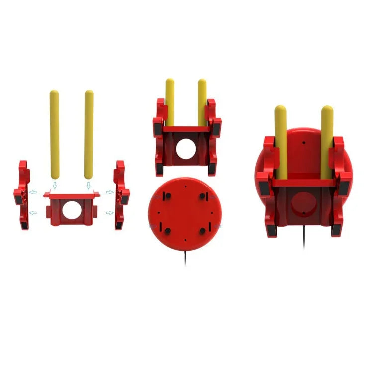جهاز تحكم عصي طبول ألعاب فيديو DOBE TNS-1867 لمجموعات طبول Taiko لجهاز Nintendo Switch، لـ Nintendo Switch
