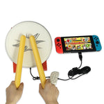 جهاز تحكم عصي طبول ألعاب فيديو DOBE TNS-1867 لمجموعات طبول Taiko لجهاز Nintendo Switch، لـ Nintendo Switch