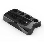 قاعدة مروحة تبريد وشحن متعددة الوظائف مع صينية تخزين لجهاز PS5 De / UHD من KJH P5-010-2، KJH P5-010-2