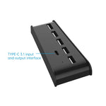 موزع USB 6 في 1 KJH P5-008 موسع ومحور لجهاز PS5، KJH P5-008
