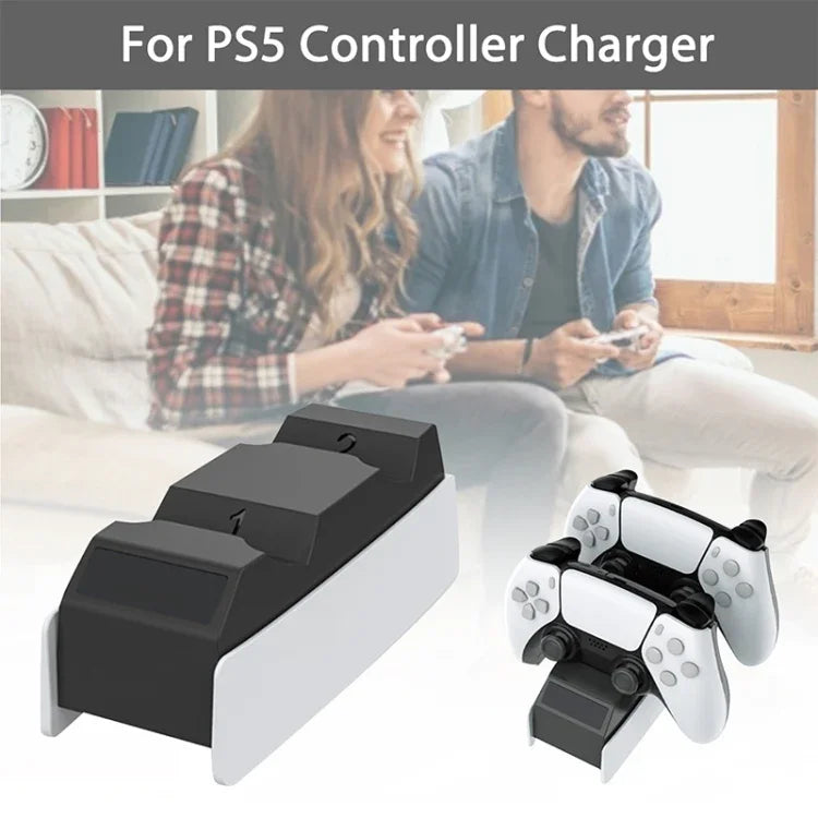 شاحن مزدوج لمقعد وحدة تحكم الألعاب iPlay HBP-245 لجهاز PS5، HBP-245