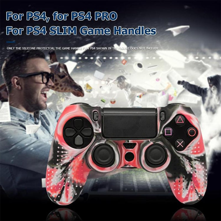 غطاء حماية من السيليكون غير قابل للانزلاق لجهاز Sony PS4