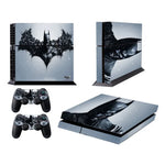 ملصق فيلم حماية ملون بنمط باتمان لجهاز سوني PS4، نمط باتمان