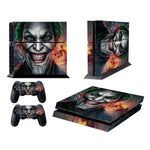 ملصق فيلم حماية ملون بنمط Clown Bucky لجهاز Sony PS4، نمط Clown Bucky