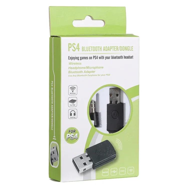 محول بلوتوث 3.5 مم وUSB جهاز استقبال ومرسل لجهاز Sony PlayStation PS4، لجهاز PS4