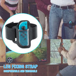 مجموعة أشرطة تثبيت مقابض يد تحكم قابلة للتعديل لجهاز ipega GP-319 لوحدة Switch Joy-Con + غطاء قماشي، GP-319