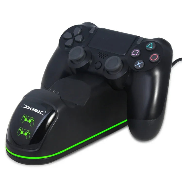 DOBE TP4-1781 Wireless Controller Dual Charging Dock LED Charger Handle Charger for  PS4 / Slim / Pro, TP4-1781