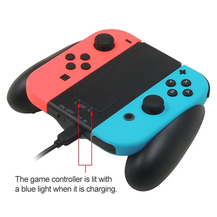 مقبض شحن iPlay S005 لجهاز تحكم Nintendo Switch Joy-Con