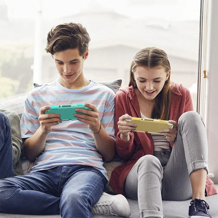 غطاء حماية شفاف ناعم من TPU مقاوم للصدمات لجهاز Switch Lite، لجهاز Switch Lite