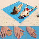 حصيرة نزهة خفيفة الوزن قابلة للطي مقاومة للرمل، مرتبة تخييم خارجية، وسادة شاطئ، الحجم: 2x1.5m، 2 x 1.5m (وردي)، 2 x 1.5m (أخضر)، 2 x 1.5m (أزرق)