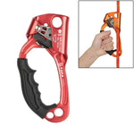 XINDA TP-8606 Outdoor Rock Climbing Aerial Work Anti-fall Handheld Rope Gripper for 8-12mm Diameter Rope left, Left