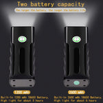 ضوء أمامي للدراجة قابلة للشحن عبر USB BX2، مصباح LED على المقود (3 ساعات، مصابيح L2)، 3 ساعات، مصابيح L2