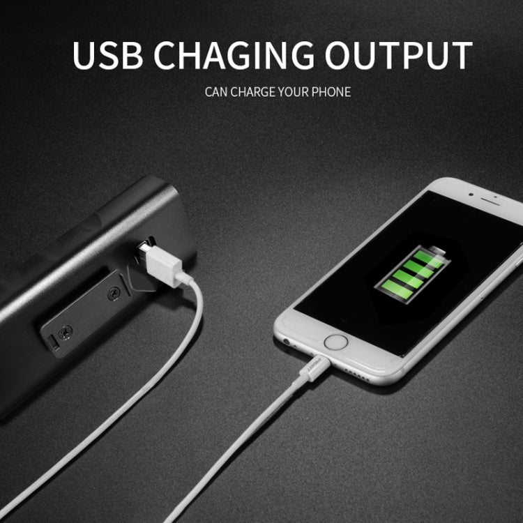 ضوء أمامي للدراجة قابلة للشحن عبر USB BX3، مصباح LED على المقود (10 ساعات، مصباح T6+A02)، 10 ساعات، مصباح T6+A02