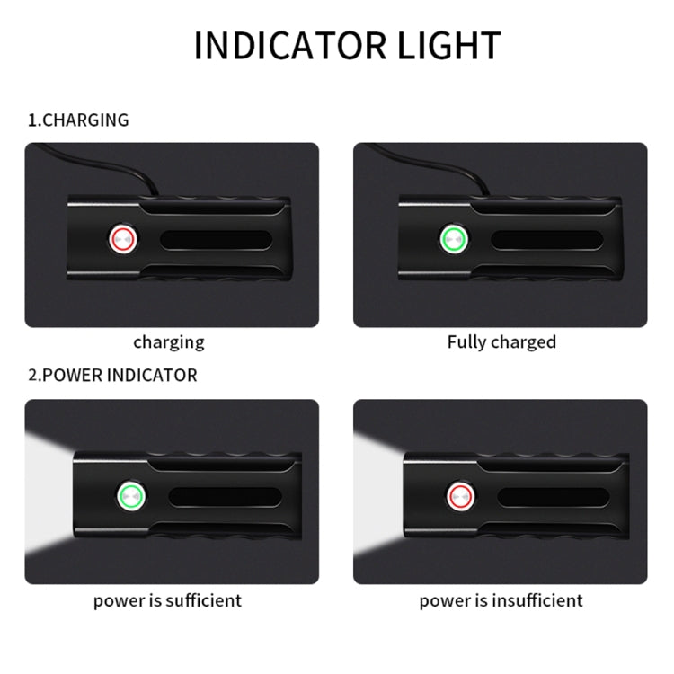 ضوء أمامي للدراجة قابلة للشحن عبر USB BX3، مصباح LED على المقود (10 ساعات، مصباح T6+A02)، 10 ساعات، مصباح T6+A02
