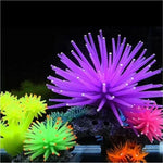 Aquarium Articles Decoration TPR Simulation Sea Urchin Ball Coral with Point, Size: M, Diameter: 10cm, 10cm