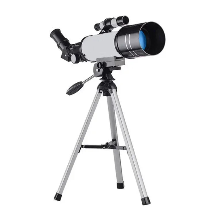 تلسكوب فلكي عالي الدقة WR852 16x/66x70 مع حامل ثلاثي القوائم، 66x70 أبيض