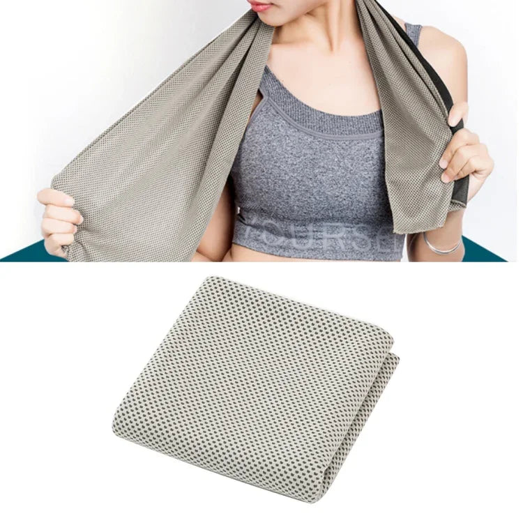 2 PCS Microfiber Fabric Gym Sports Towel Enduring Ice Towel, Size: 30*100cm, Ice Towel, Size: 30*100cm(Orange), Ice Towel, Size: 30*100cm(Green), Ice Towel, Size: 30*100cm(Grey), Ice Towel, Size: 30*100cm(Blue), Ice Towel, Size: 30*100cm(Magenta)      ...