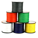 HENGJIA 1.5# 0.20mm 22LB 9kg Tension 500m Extra Strong 4 Shares Braid PE Fishing Line Kite Line, 1.5# 0.20mm 22LB