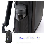 Bopai 751-006551 Large Capacity Business Casual Breathable Laptop Backpack with External USB Interface, Size: 30 x 12 x 44cm, 751-006551