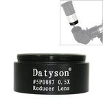 ملحقات تلسكوب فلكي بخيط دقيق Datyson 5P0087 عدسة تقليل تشويش 0.5X بحجم 1.25 بوصة، 5P0087 بخيط دقيق