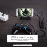 ORICO W5P-U3-30 موزع USB 3.0 مكتبي بأربعة منافذ مع كابل مايكرو USB بطول 30 سم لتزويد الطاقة، W5P-U3-30 أسود
