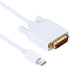كابل محول Mini DisplayPort ذكر إلى DVI ذكر بطول 1.8م