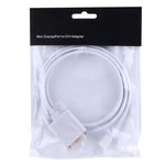 كابل محول Mini DisplayPort ذكر إلى DVI ذكر بطول 1.8م