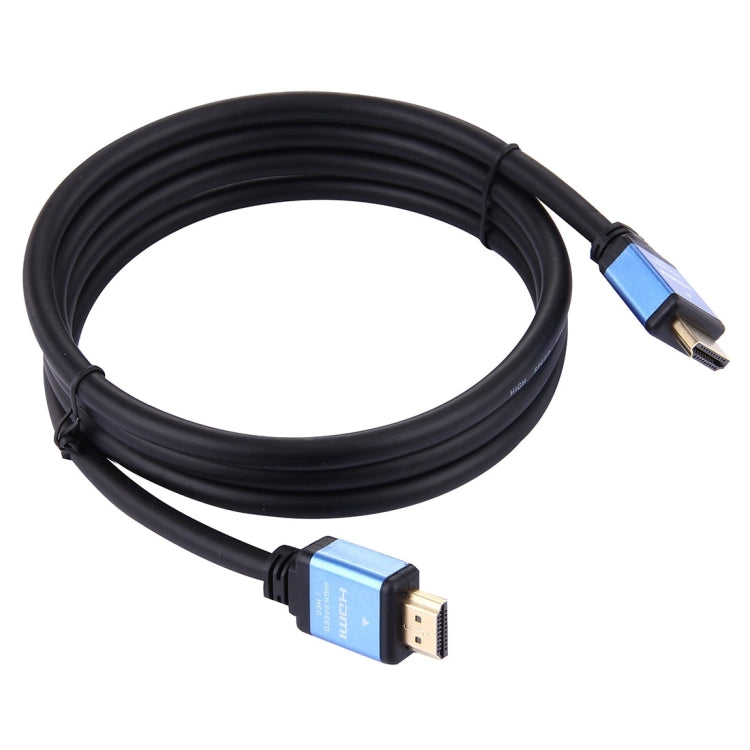 كابل HDMI 2.0 عالي السرعة بطول 1.5 متر، موصل HDMI 19 دبوس ذكر إلى HDMI 19 دبوس ذكر
