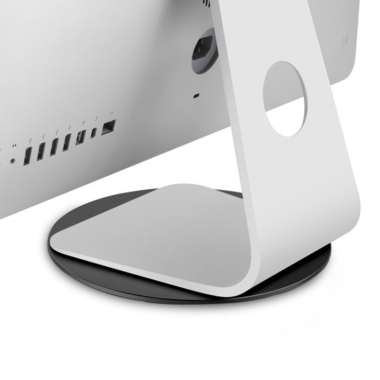 قاعدة من سبائك الألمنيوم لشاشة كمبيوتر iMac AP-5M قابلة للدوران 360 درجة مع حامل دعم الهيكل