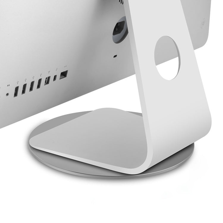 قاعدة من سبائك الألمنيوم لشاشة كمبيوتر iMac AP-5M قابلة للدوران 360 درجة مع حامل دعم الهيكل