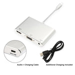 محول 3 في 1 من 8 Pin إلى HDMI / VGA / صوت