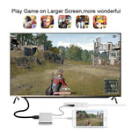 محول 3 في 1 من 8 Pin إلى HDMI / VGA / صوت