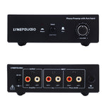 B855 LINEPAUDIO مضخم إشارة هاتف ما قبل الفونوغراف مع مدخل مساعد وتحكم في الصوت