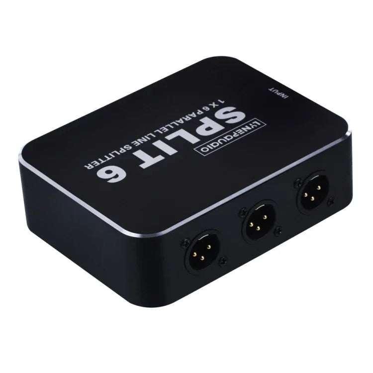 موزع أفقي متوازي 1 XLR B866، مدخل واحد و6 مخارج
