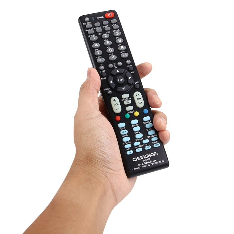 CHUNGHOP E-K906 Universal Remote Controller for KONKA LED TV / LCD TV / HDTV / 3DTV, for KONKA TV
