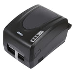 طابعة باركود حرارية مع معايرة تلقائية ومنفذ USB مريح X1 للسوبرماركت، محل الشاي، المطعم، أقصى حجم ورق حراري مدعوم: 57*30 مم