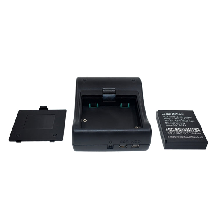 طابعة تذاكر حرارية محمولة USB بحجم 58 مم POS-5807، أقصى حجم ورق حراري مدعوم: 57x50 مم