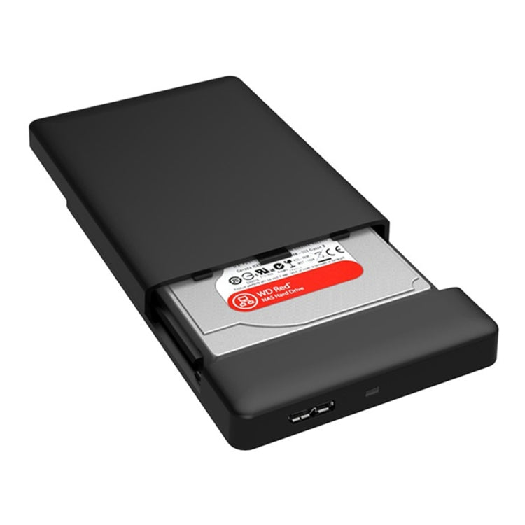 صندوق تخزين قرص صلب خارجي USB3.0 من ORICO 2588US3 لأقراص SATA HDD / SSD مقاس 2.5 بوصة بسمك 9.5 مم لأجهزة اللابتوب