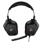 سماعة رأس للألعاب Logitech G331 بصوت محيطي Dolby 7.1 ستيريو قابلة للطي مع تقليل الضوضاء للمنافسات، G331