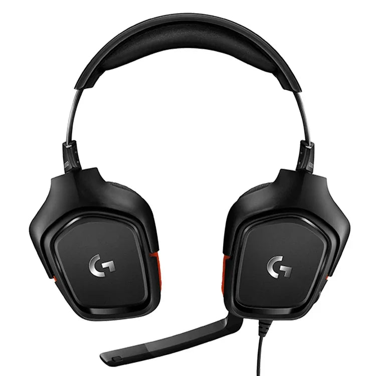سماعة رأس للألعاب Logitech G331 بصوت محيطي Dolby 7.1 ستيريو قابلة للطي مع تقليل الضوضاء للمنافسات، G331