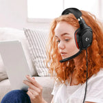 سماعة رأس للألعاب Logitech G331 بصوت محيطي Dolby 7.1 ستيريو قابلة للطي مع تقليل الضوضاء للمنافسات، G331