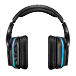 سماعة رأس للألعاب Logitech G933S لاسلكية وسلكية بنمط مزدوج، سماعة أذن بصوت ستيريو Dolby 7.1 مع تقليل الضوضاء للمنافسات، G933S
