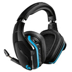 سماعة رأس للألعاب Logitech G933S لاسلكية وسلكية بنمط مزدوج، سماعة أذن بصوت ستيريو Dolby 7.1 مع تقليل الضوضاء للمنافسات، G933S
