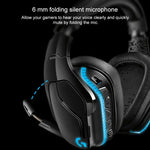 سماعة رأس للألعاب Logitech G933S لاسلكية وسلكية بنمط مزدوج، سماعة أذن بصوت ستيريو Dolby 7.1 مع تقليل الضوضاء للمنافسات، G933S
