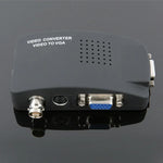 محول فيديو HOWEI HW-2404 من BNC / S-Video إلى VGA