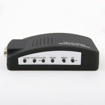 محول فيديو HOWEI HW-2404 من BNC / S-Video إلى VGA