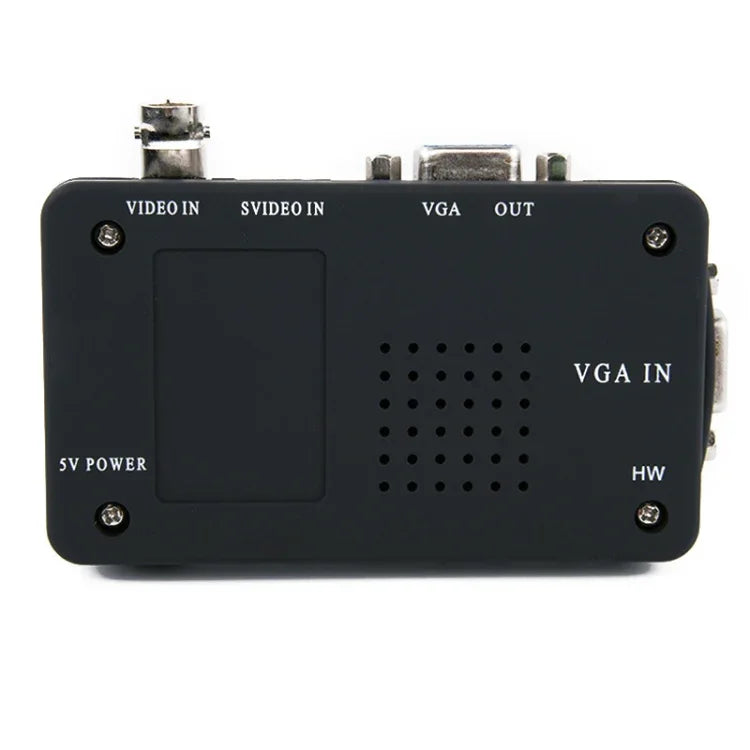 محول فيديو HOWEI HW-2404 من BNC / S-Video إلى VGA
