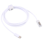 كابل شحن 45W / 60W / 65W / 85W ماجسيف 2 بخمسة دبابيس (على شكل T) إلى USB-C / Type-C PD، MagSafe 2